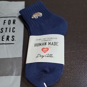 Brand NEW Human Made Blue Socks